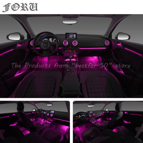 4PCS For Audi A3 S3 RS3 8V 8Y 8P 2004-2020 Dashboard Air Vent