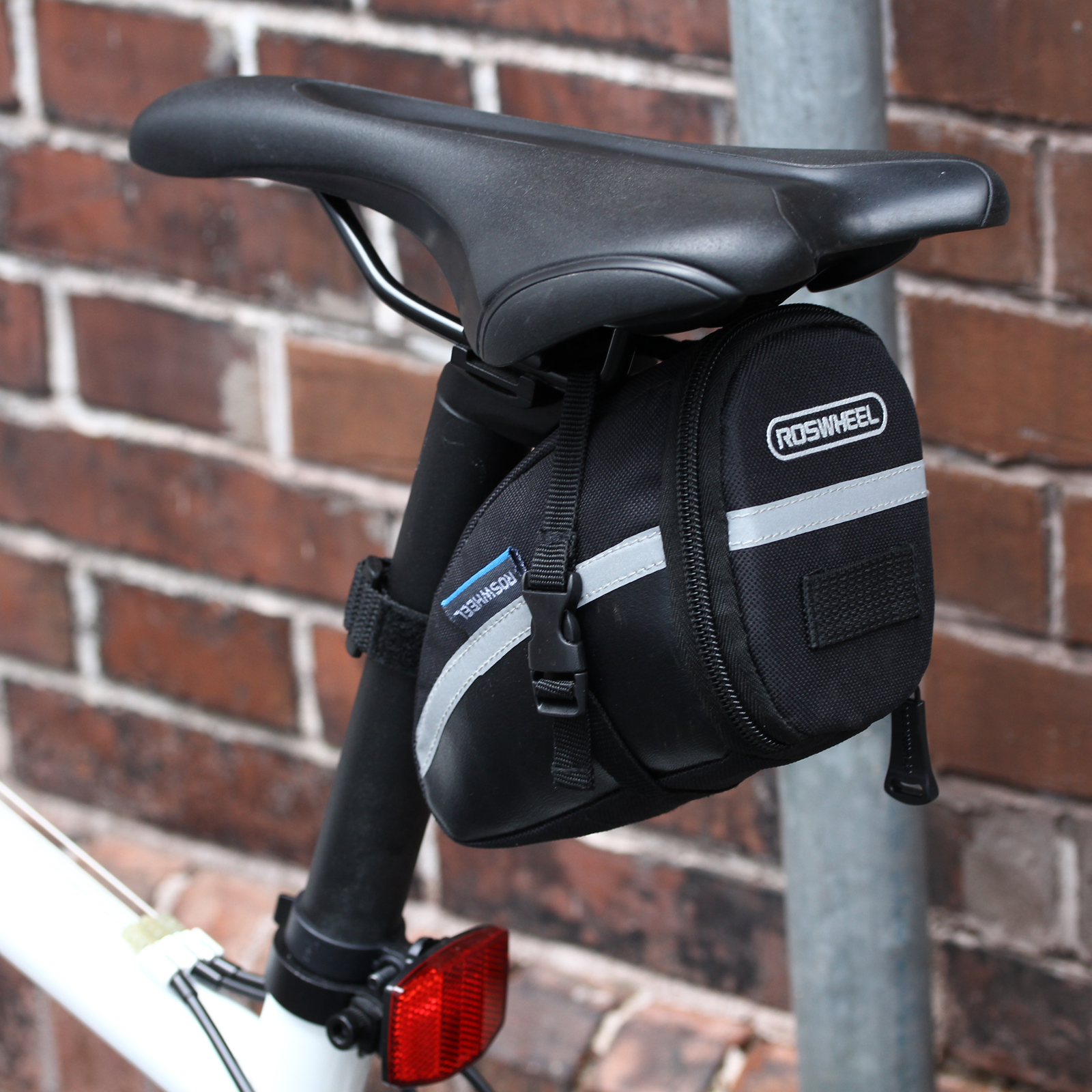 Bicycle Bike Waterproof Storage Saddle Bag Seat Cycling Tail Rear Pouch UK