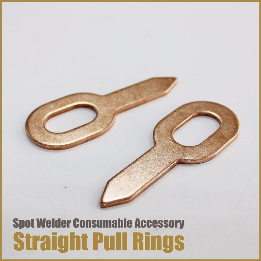 50xCopper Coated Stainless Dent Pulling Straight Washer For Spot