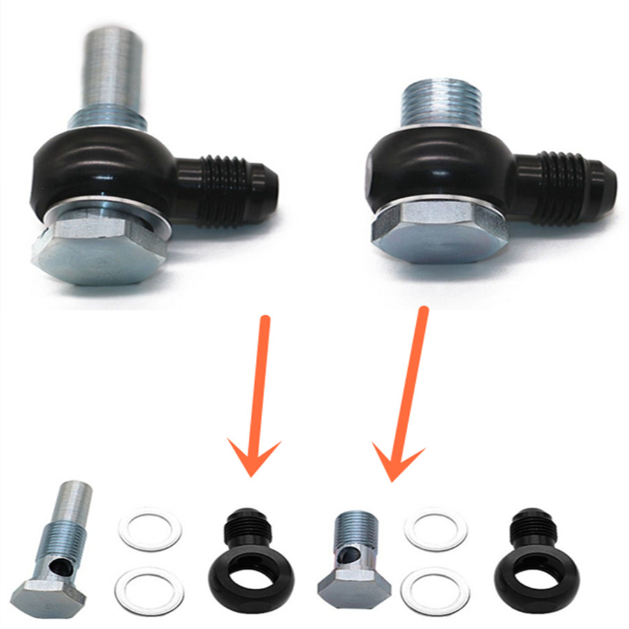 Lasamot 2PCS Transmission Oil Cooler Fittings 90 Degree 6AN x 1//4NPSM Replacement for GM 4L80E Transmissions