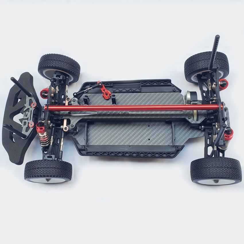 2022-23 SERGIO DIEZ BLACK RC AUTO 15枚限定 Upgraded Metal Carbon Fiber Chassis Frame Kit For 1/10 Rally