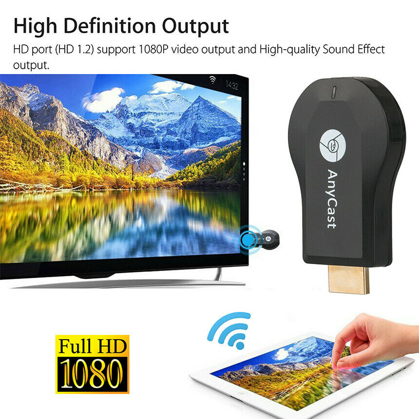 Dongle HDMI Anycast, affichez votre téléphone à la télévision