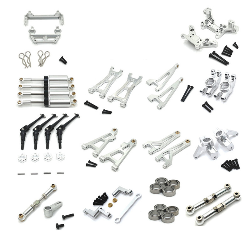 バスティオン デッキパーツ Full Car Upgrade Metal Kits For MJX Hyper Go 1/16 16208 16209