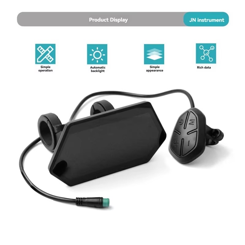 UKS6 24V-72V E-bike LCD Display Colorful Screen Meter Set Electric