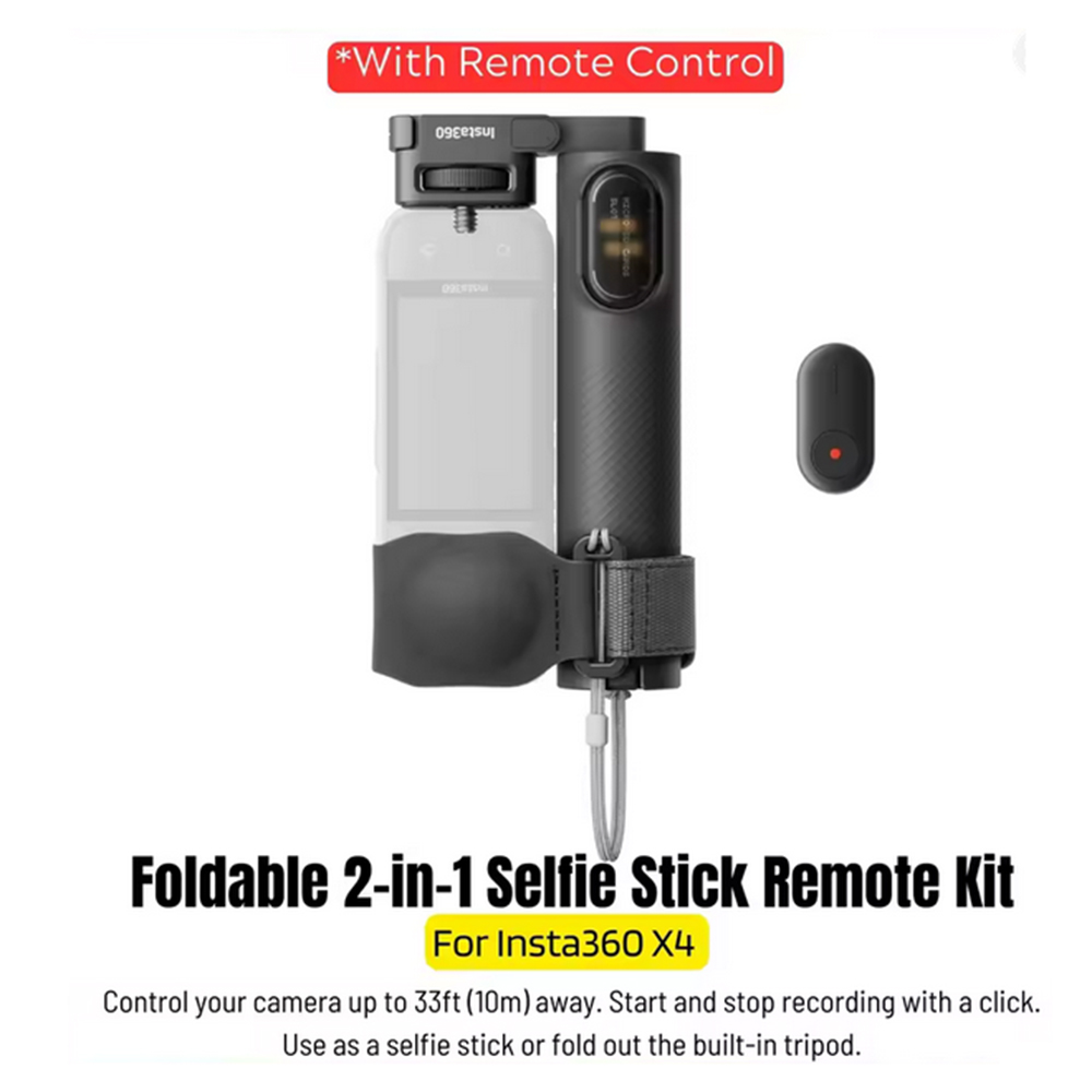 2-in-1 Invisible Selfie Stick + Tripod (ONE X2/ONE R/GO2) - Insta360