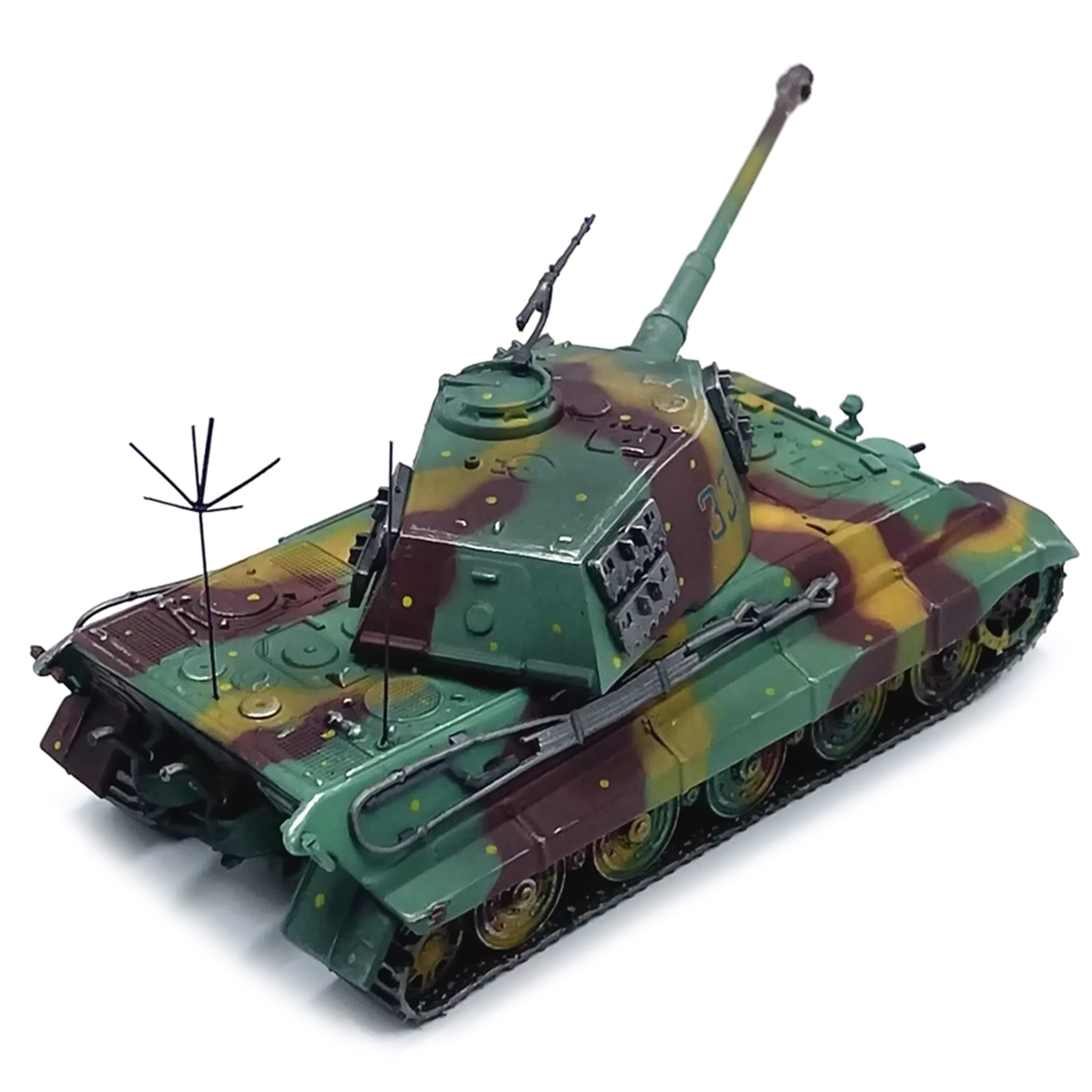 1:72 Scale German WWII King Tiger Heavy Tank Alloy Model Souvenir