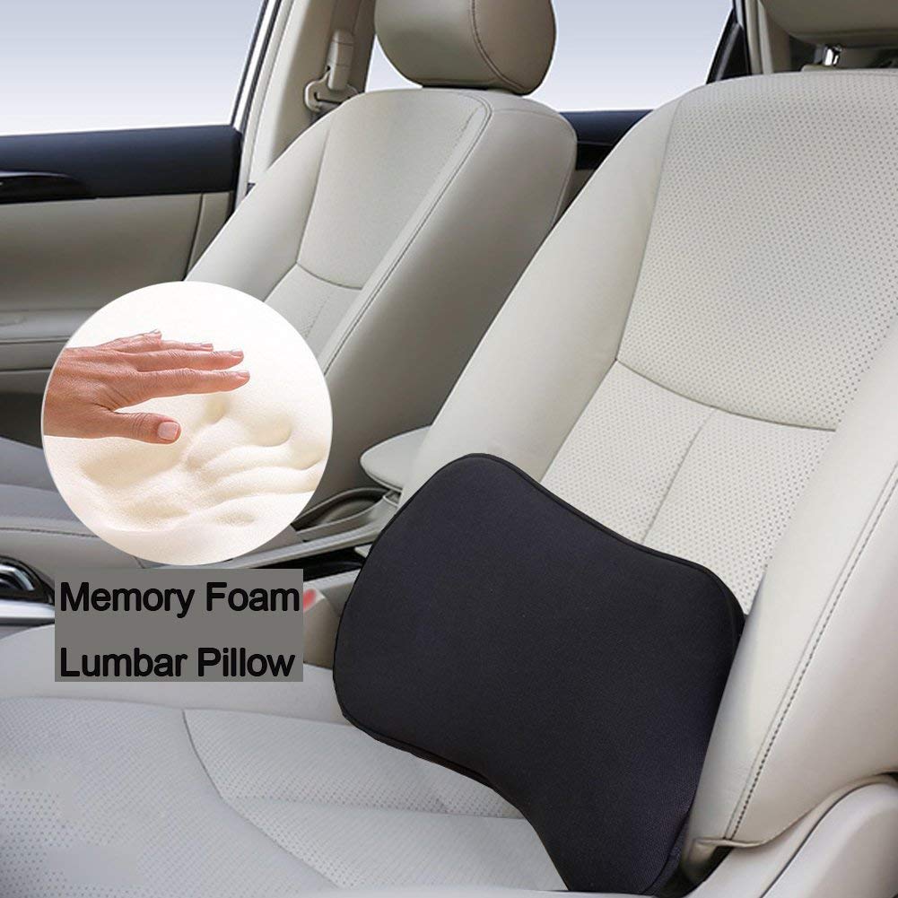 Details About Big Hippo Lumbar Cushion Back Support Pillow Car Seat Home Office Chair Travel