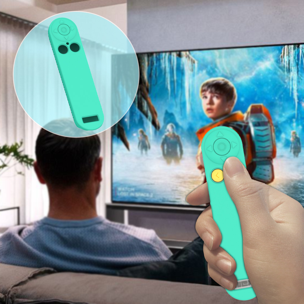 Housse Silicone Pour Nex Playground – étui Antichoc Avec Cordon, Protection Télécommande Et Console (noir/cyan)