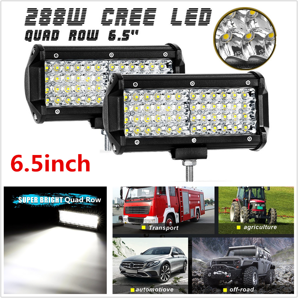 security light bar for car