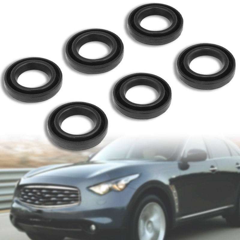 6PCS Spark Plug Tube Seal Set 03-08 For Infiniti FX35 G35 6PCS Spark Plug Tube Seal Set 03-08 For Infiniti FX35 G35
