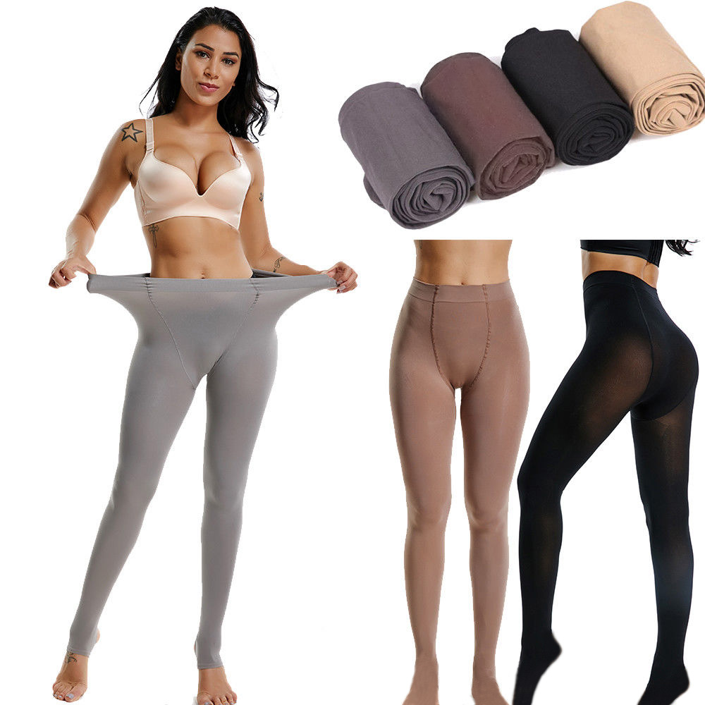 Plus Size Women 120D Velvet Warm Pantyhose Super Elastic Plus Size Women 120D Velvet Warm Pantyhose Super Elastic
