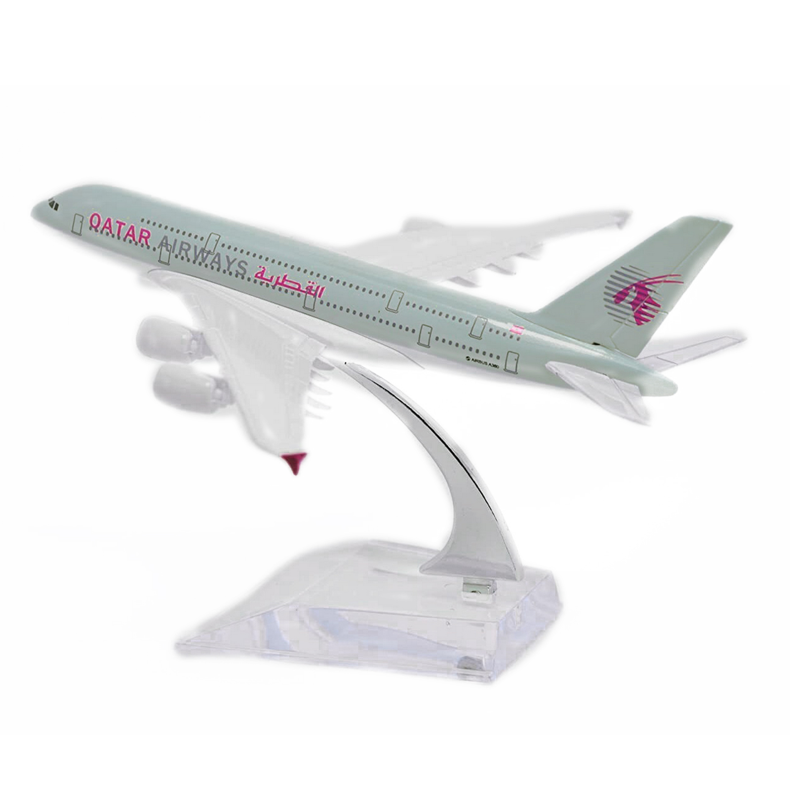 1:400 16cm A380 Qatar Airways Plane Metal Airplane Plane Model
