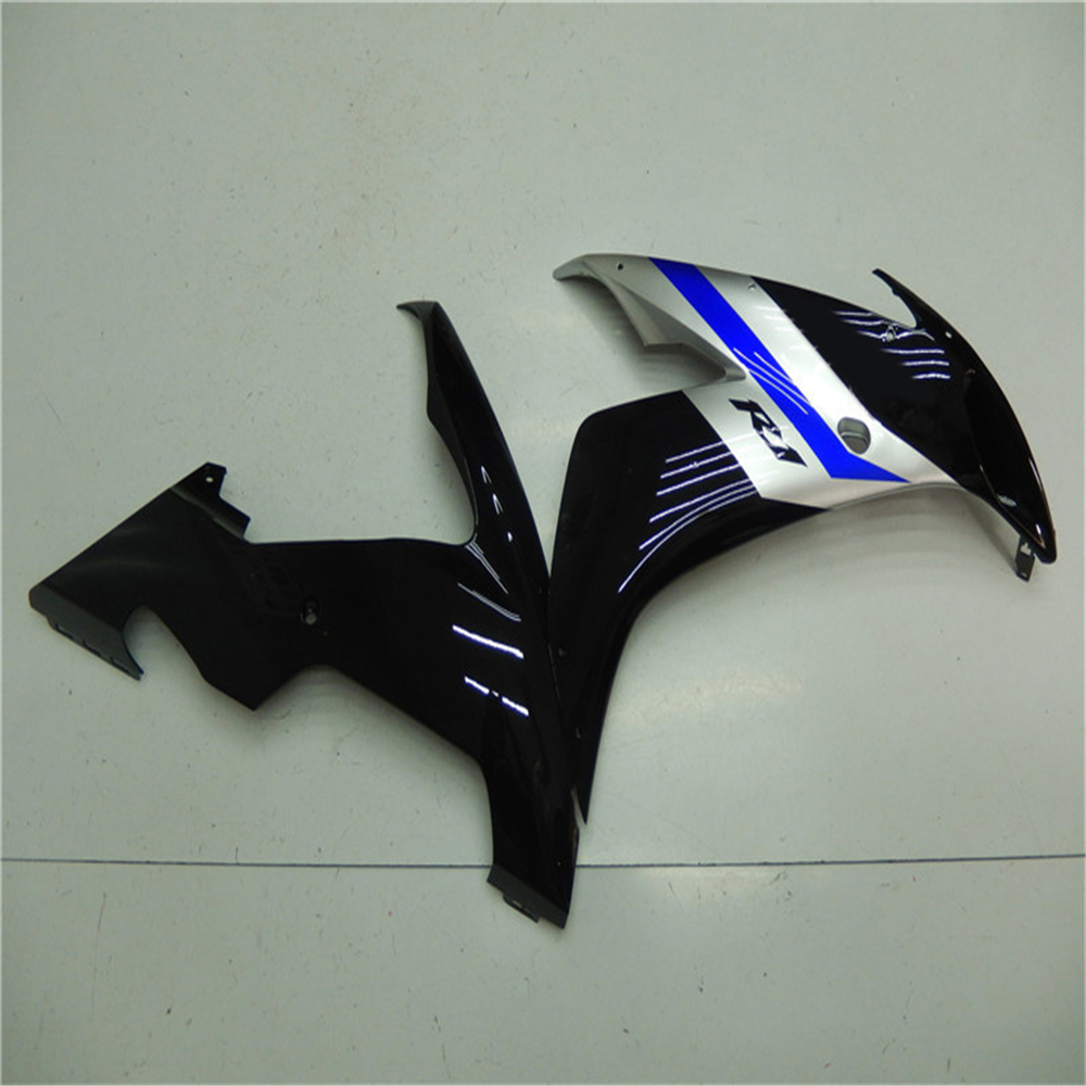 NTNT Plastic Fit for YAMAHA 2004-2006 YZF R1 Black Silver