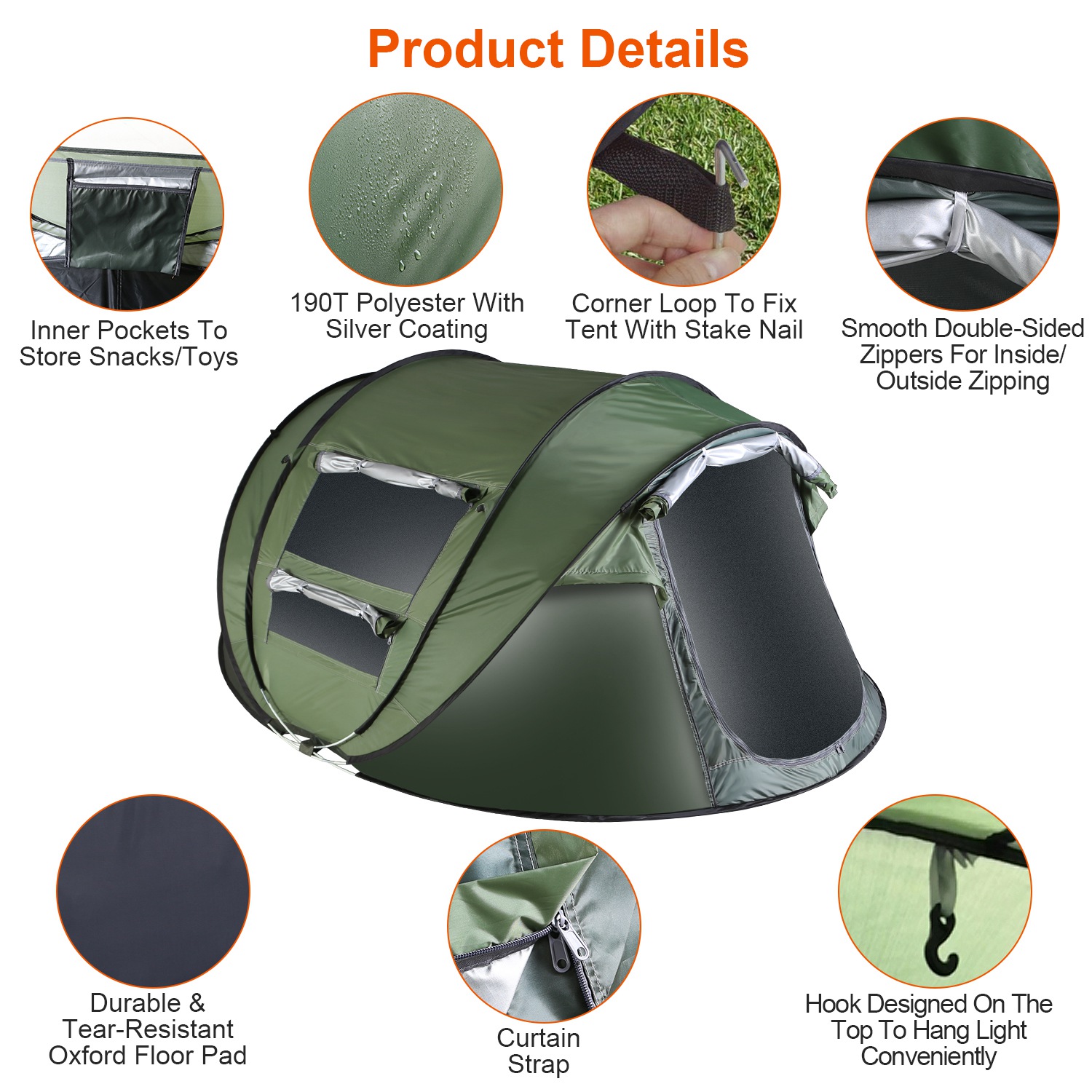 Canopy Tent TXZ-1100 - Tanstrider Outdoors