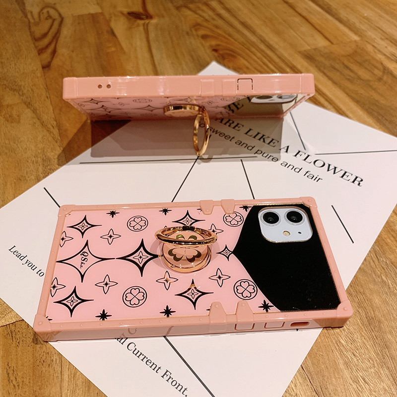 For iPhone 13 Pro 12 Pro Max 11 XS XR Luxury Cute Pink