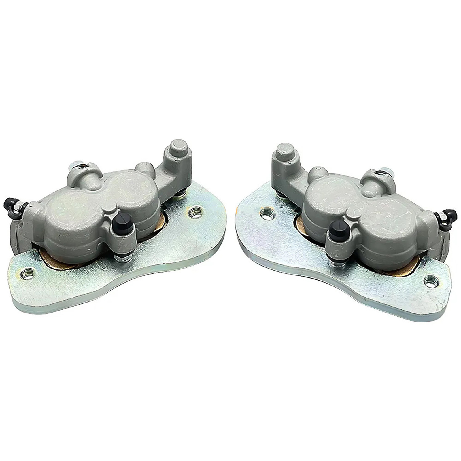 Front Brake Calipers & Sintered Pads For Can-Am Maverick/Defender/Commander (2016-2022) - Left & Right Set