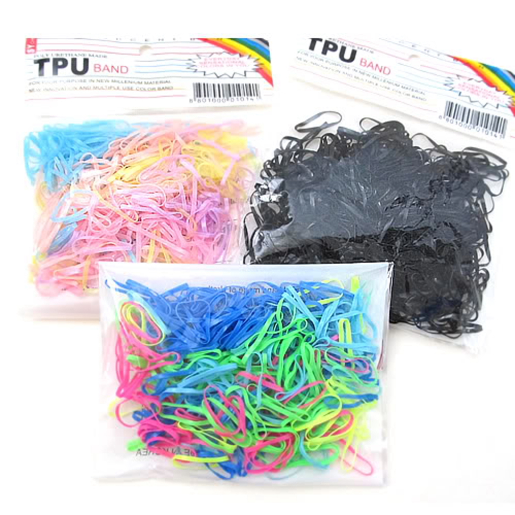 Women S Accessories Mini Elastic Rubber Hair Bands Bobbles Cornrow