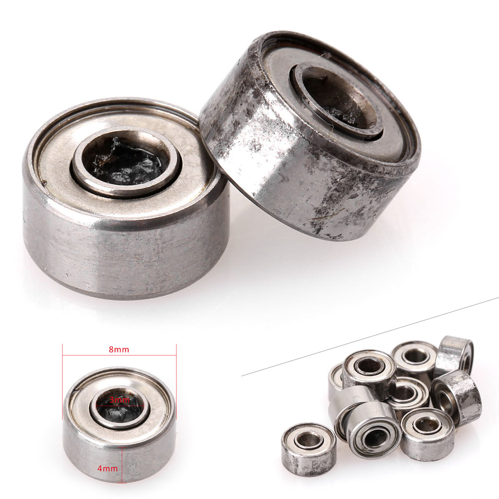 Miniature Bearing Double Ball Steel Ball Bearing Small For Printer Quadcopter