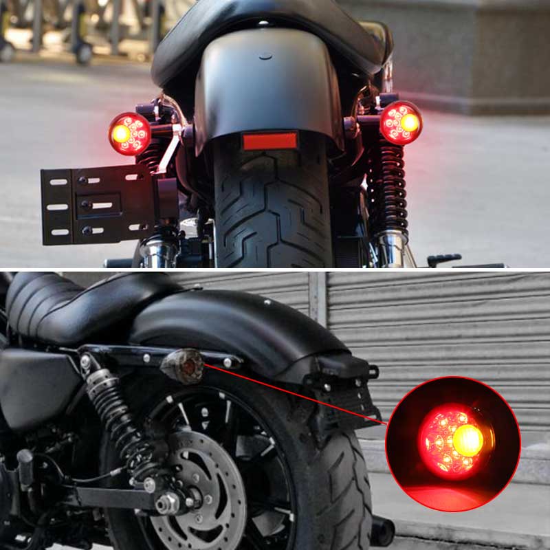 1992-Up Harley-Davidson Sportster XL883 XL1200 Rear Turn Signals