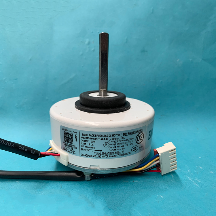For Midea Inverter Air Conditioner Brushless DC Fan Motor 20W