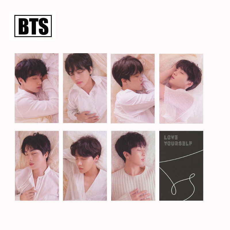 For KPOP BTS Bangtan Boys Album LOVE YOURSELF Answer Photo Lomo