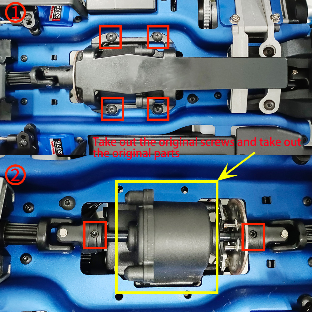 Hardened Steel 36T 38T 40T 1.0 Mod1 Spur Gear for Traxxas Revo 3.3