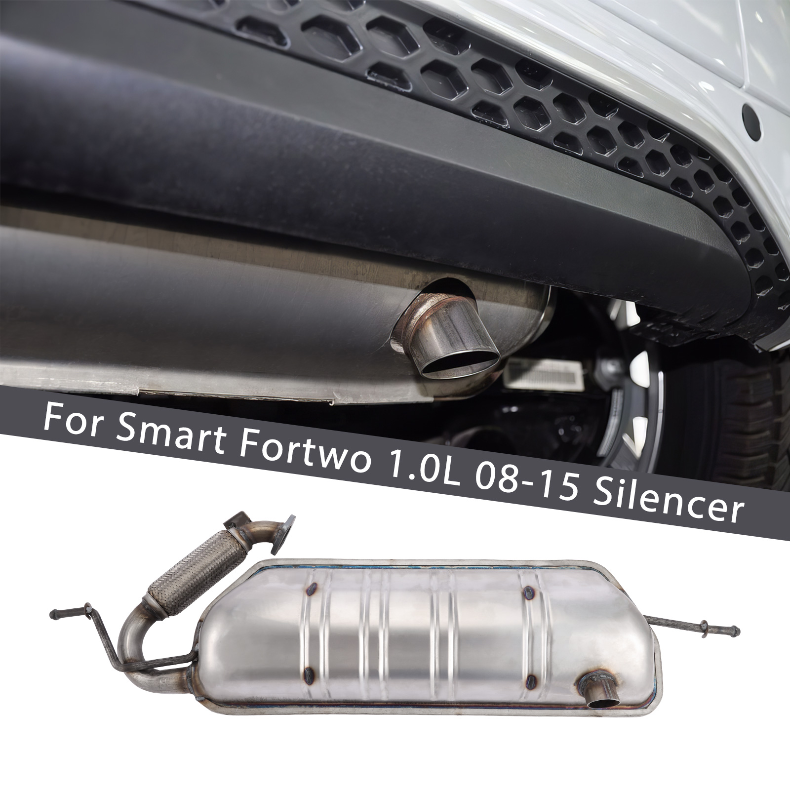 SMART FORTWO PULSE L3 1.0L 2008-2012 | American Muffler SMART FORTWO PULSE L3 1.0L 2008-2012 | American Muffler