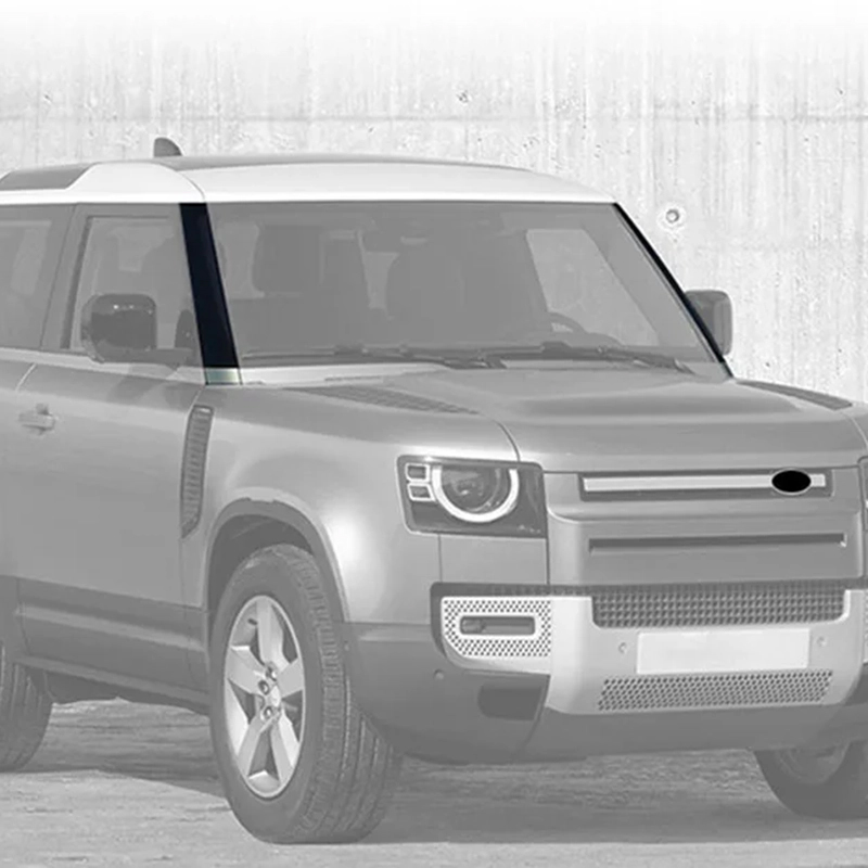 Front Windshield Side Pillar Cover Panel Trim For Land Rover