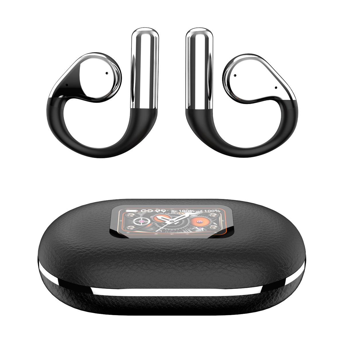 Over The Ear Earbuds Earhook True Wireless Open Earphones Bluetooth 5.4 New_voghion.com