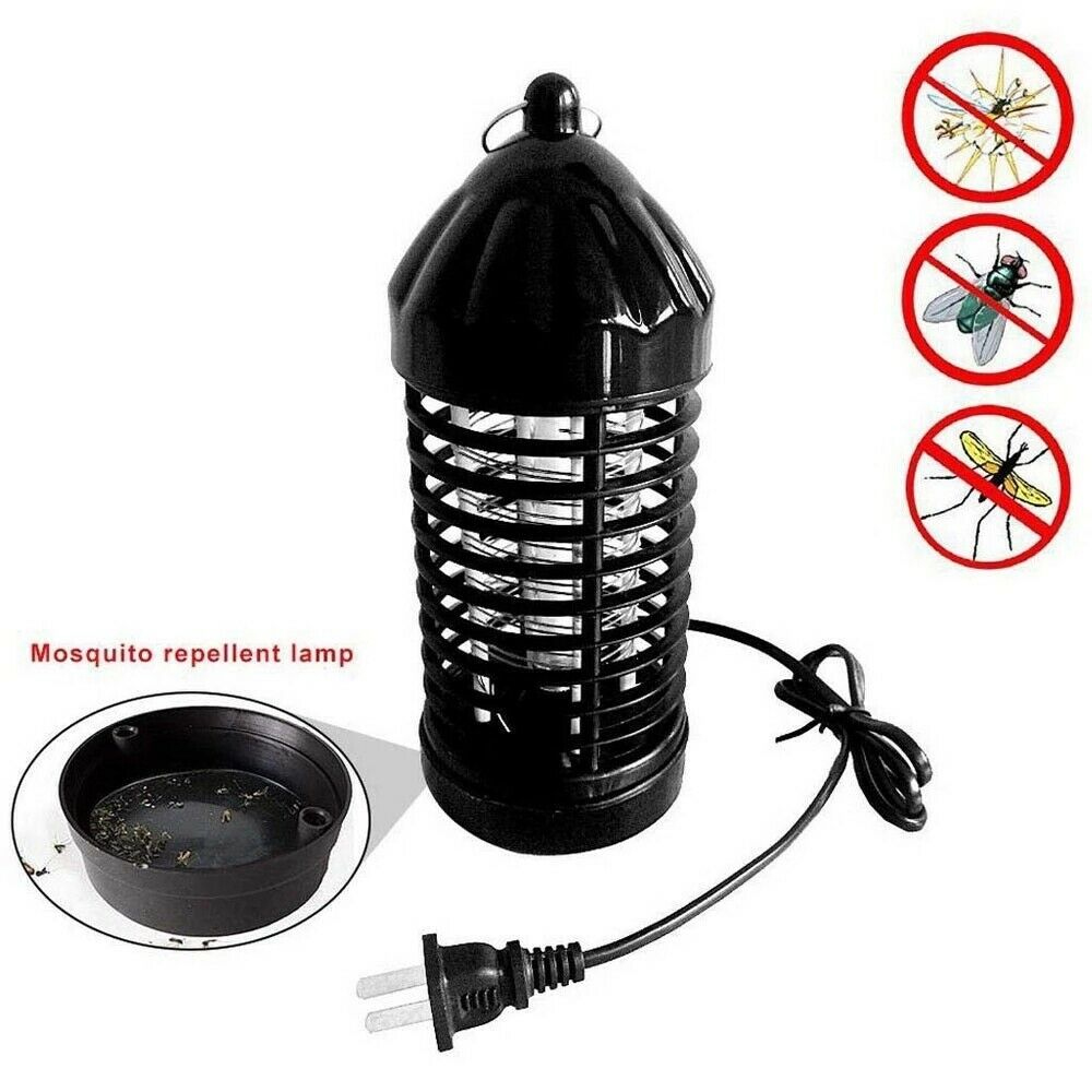 UV Electric Mosquito Killer Insect Fly-Bug Zapper Trap Catcher Lamp LED Light
