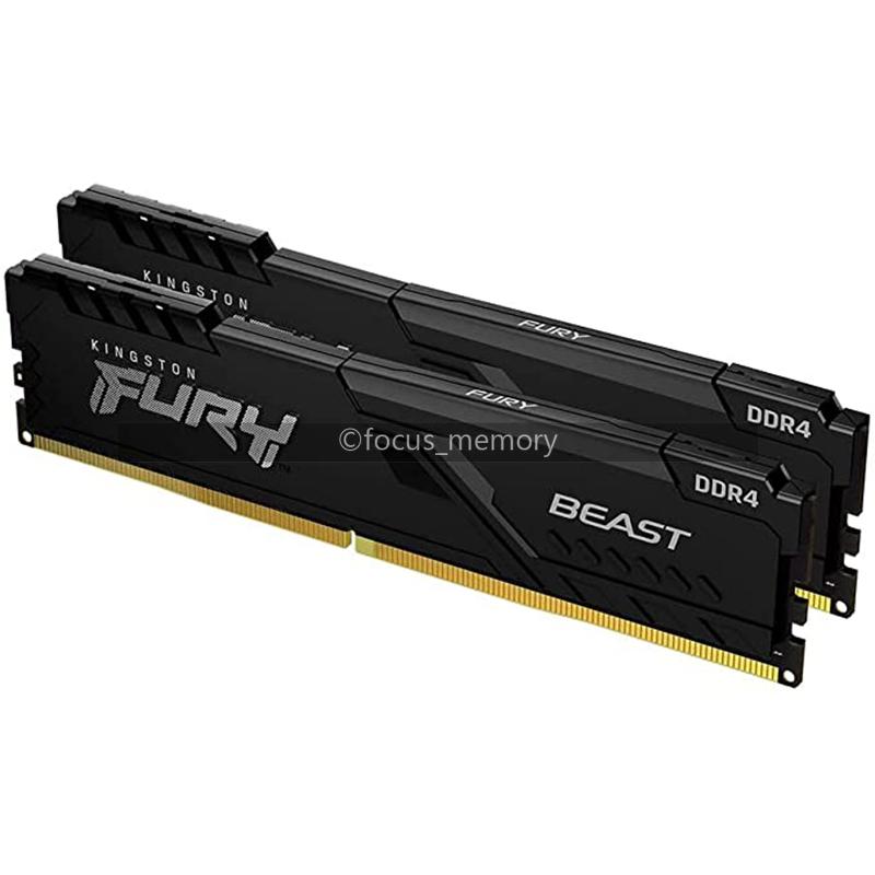 Kingston 8GB *2枚 16GB DDR4-PC3200 UDIMM Kingston Fury Beast 16 GB (2x8GB) DDR4 3200 PC4-25600 288pin