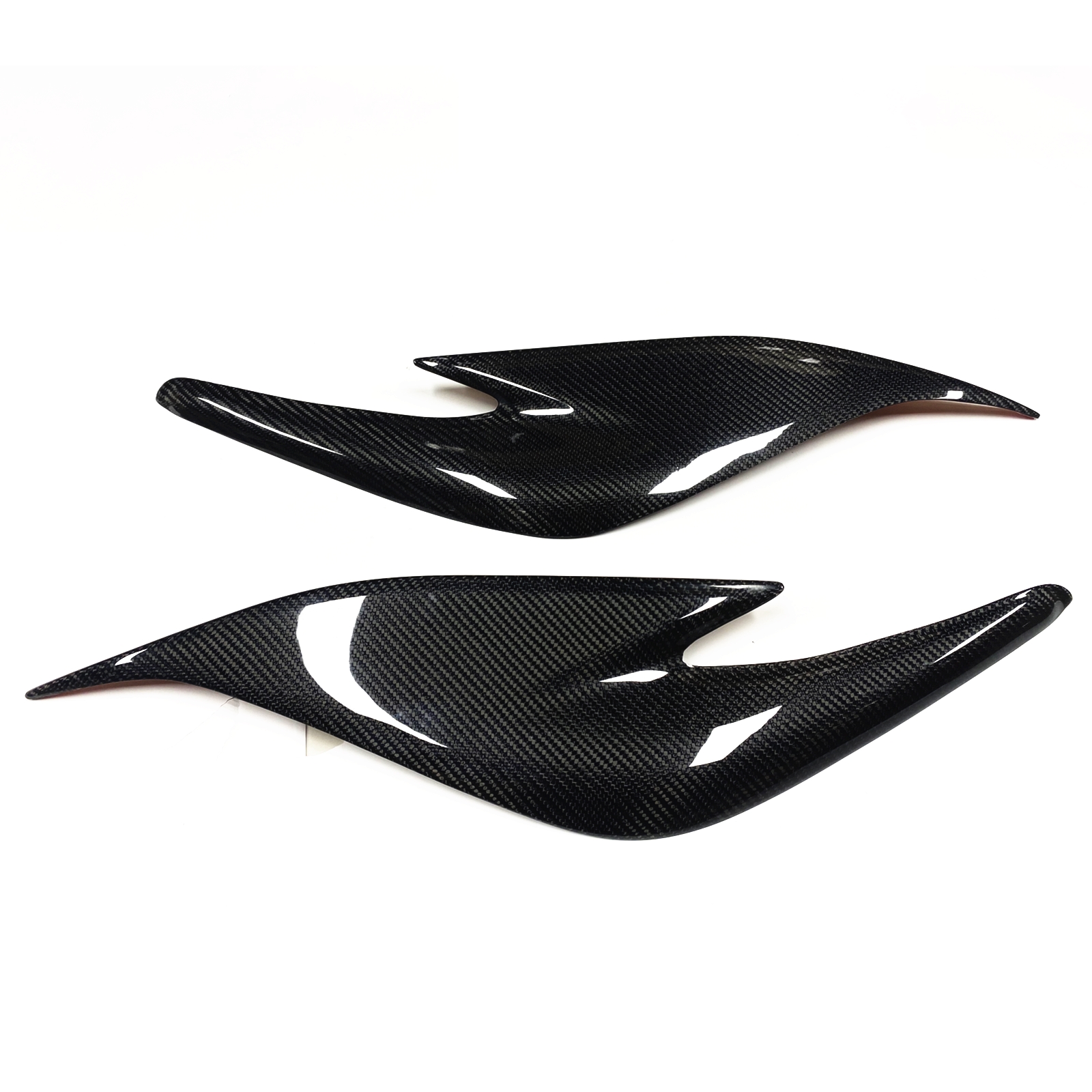 Front Headlight Eyebrow Cover Trim For TOYOTA Prius ZVW30 JDM Type