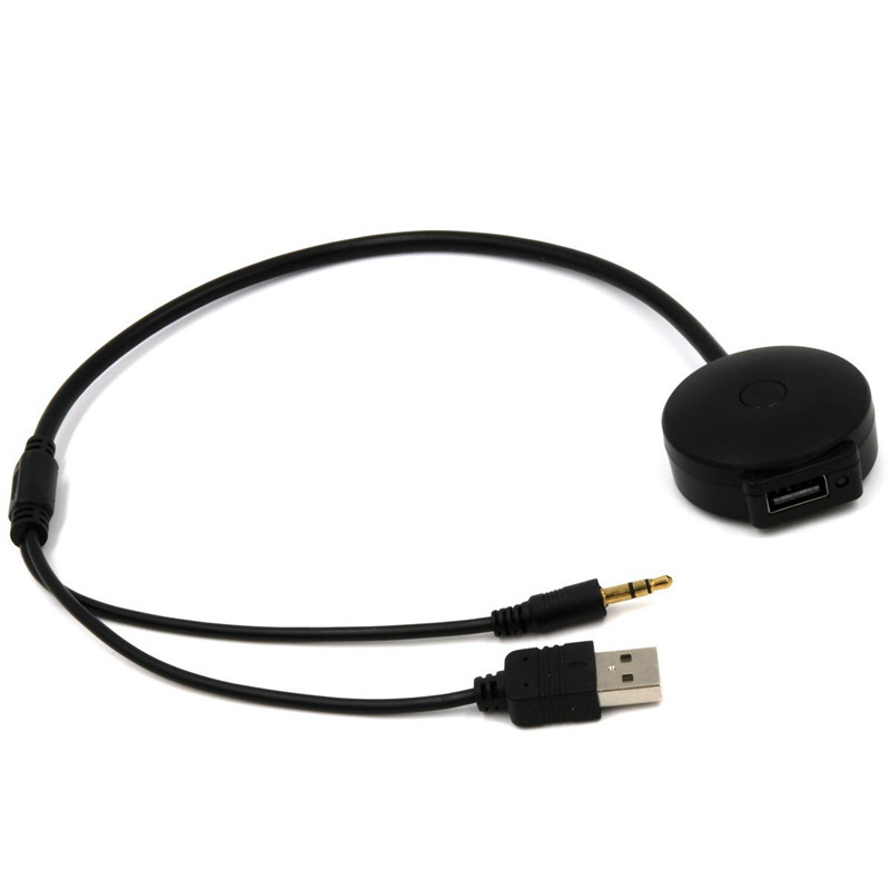 MXECO USB//3.5mm-AUX Bluetooth Music Adapter 4.0 Audio Cable /& USB Cable Bluetooth Audio Aux Music Adapter for BMW Mini Cooper
