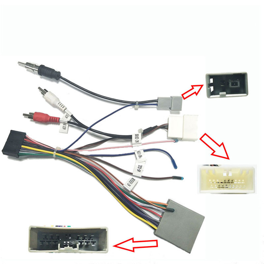 Jayubein 20-Pin Radio Wiring Harness For Honda & Acura - Stereo Install Kit With Antenna Adapter