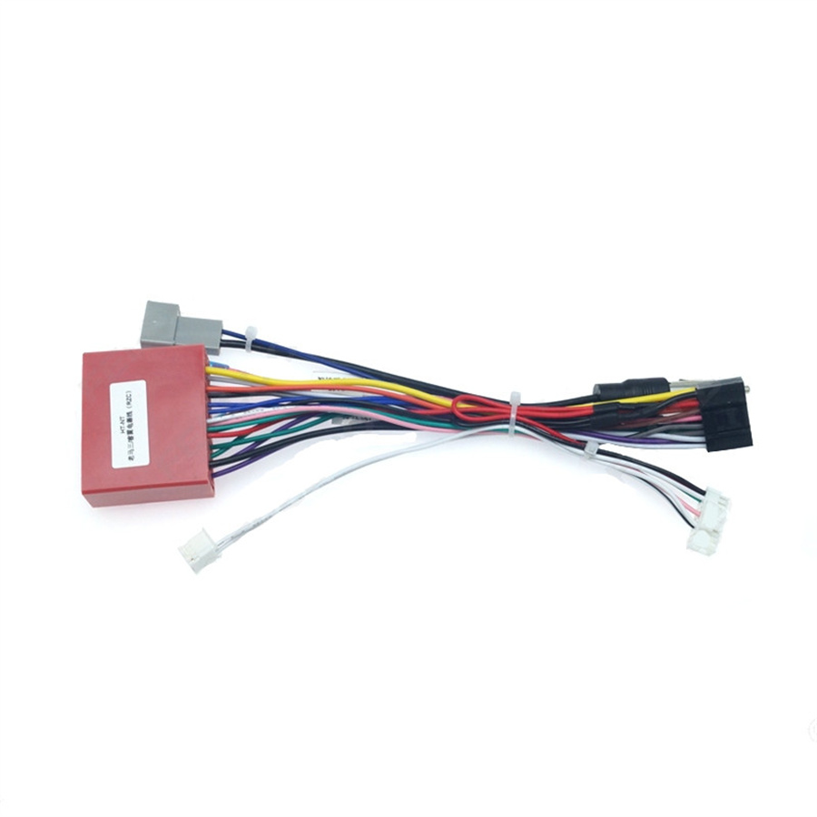 16pin Audio Wiring Harness With Canbus Box For Mazda 3 2008