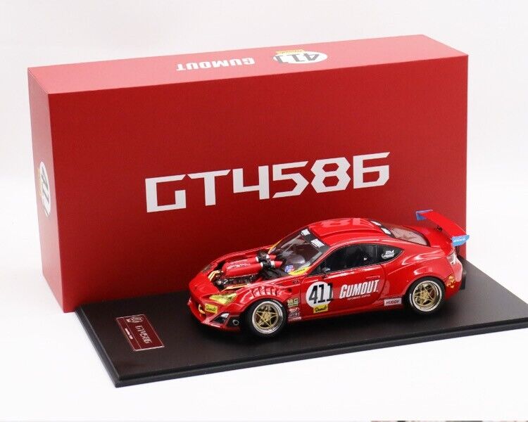1/18 Toyota GT4586 Ferrari Engine Super Modificat Diecast