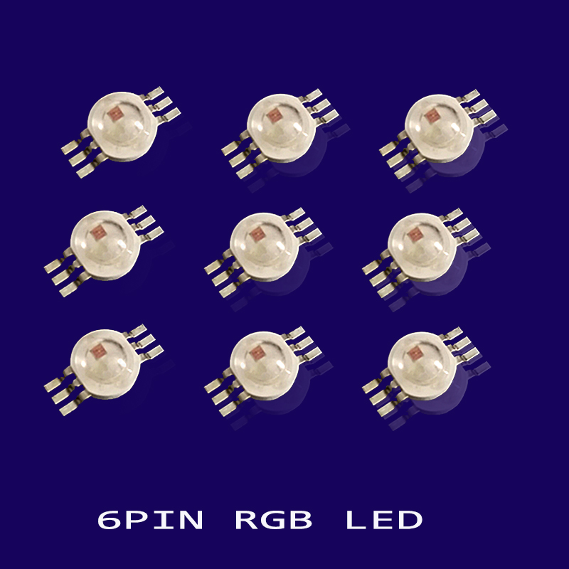 RGBW 6W,9W,12W,15W,21W LED Lamp Emitter Diodes For Stage Light RGB+W+Y+UV
