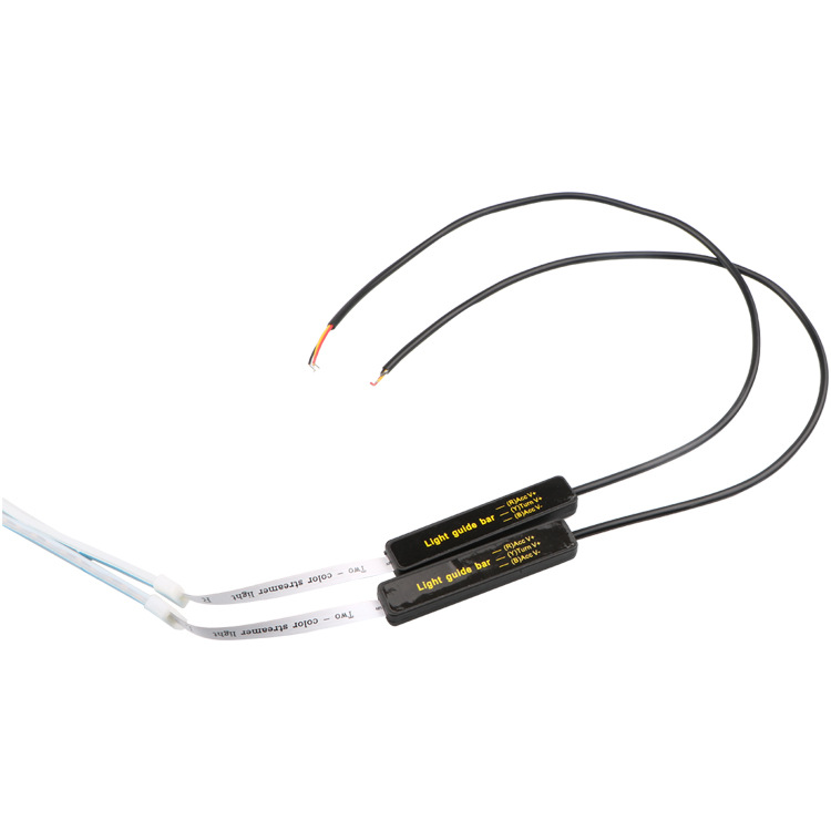 2x Sequential LED Strip Turn Signal Indicator DRL Daytime Running Light 2x sequential led strip turn signal indicator drl daytime running light