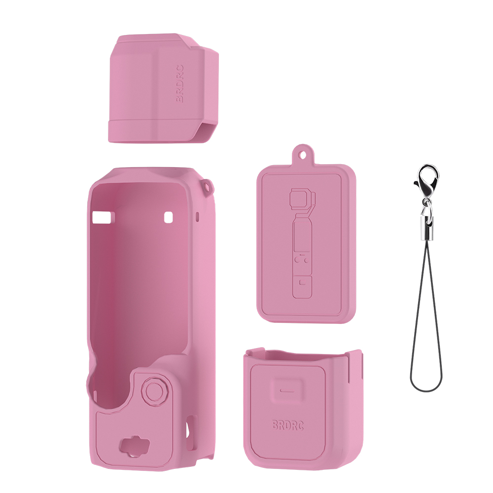 FiTSTILL Silikonbasis Für DJI Osmo Pocket 3 – 8 Cm, Waschbarer Kleber, Starker Halt, Mit Ladeanschluss