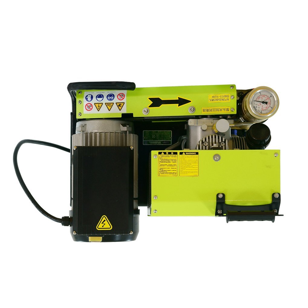 230V 60HZ 300BAR Oilless Diaphragm Pump, Hookah Dive System Compressor