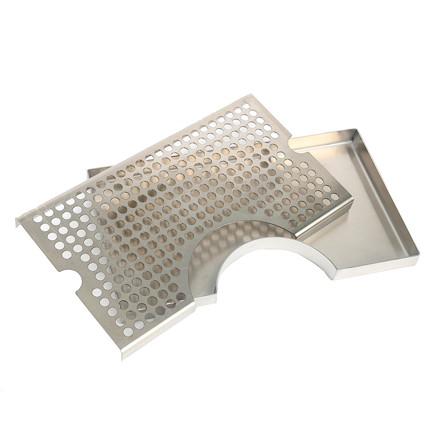 Tap Draft Beer Kegerator Tower Drip Tray Stainless Steel Surface Mount