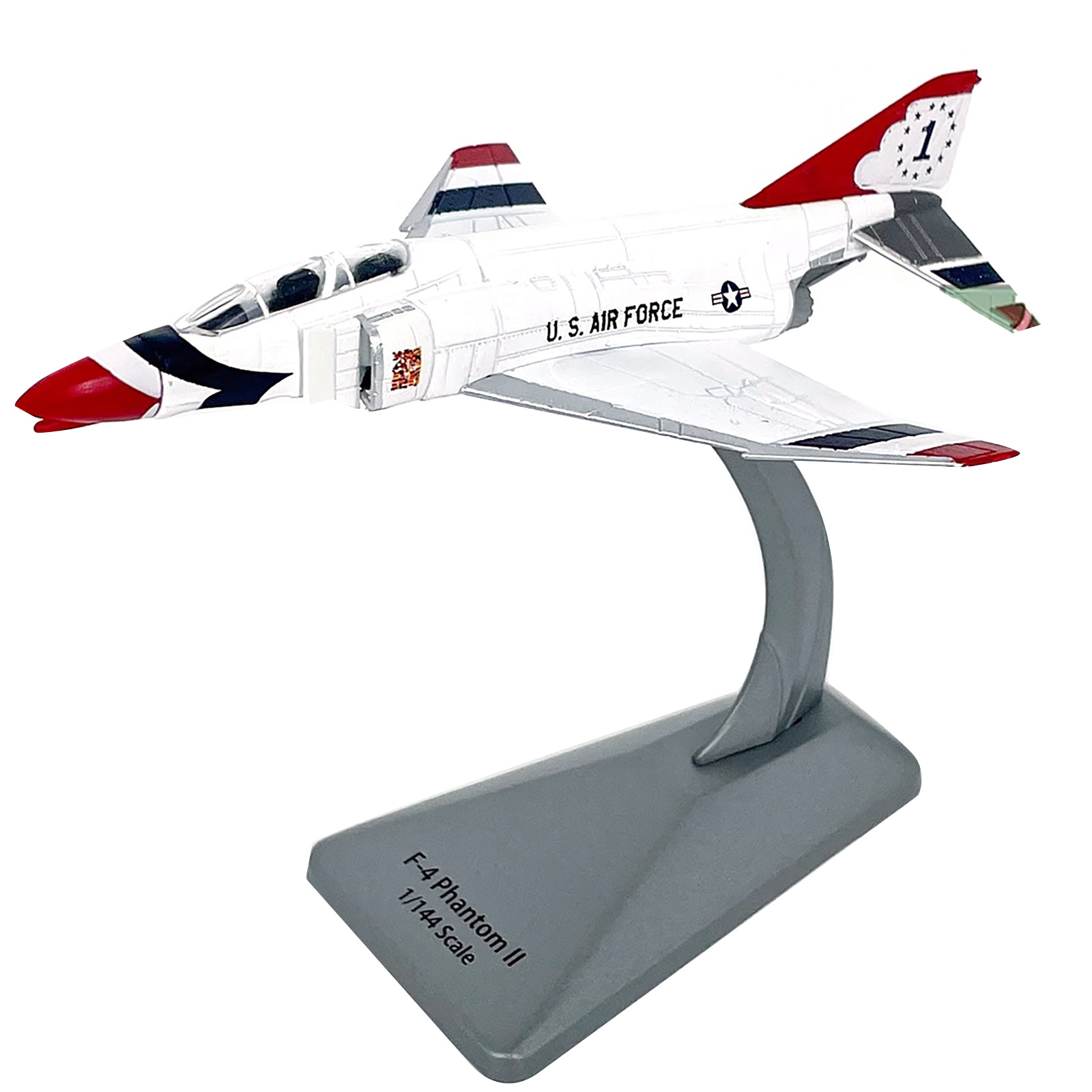 航空機・ヘリコプター F-4 Phantom II FINAL SPECIAL 1/144 1/144 Scale Diecast Alloy USAF F-4 Phantom II Fighter Military