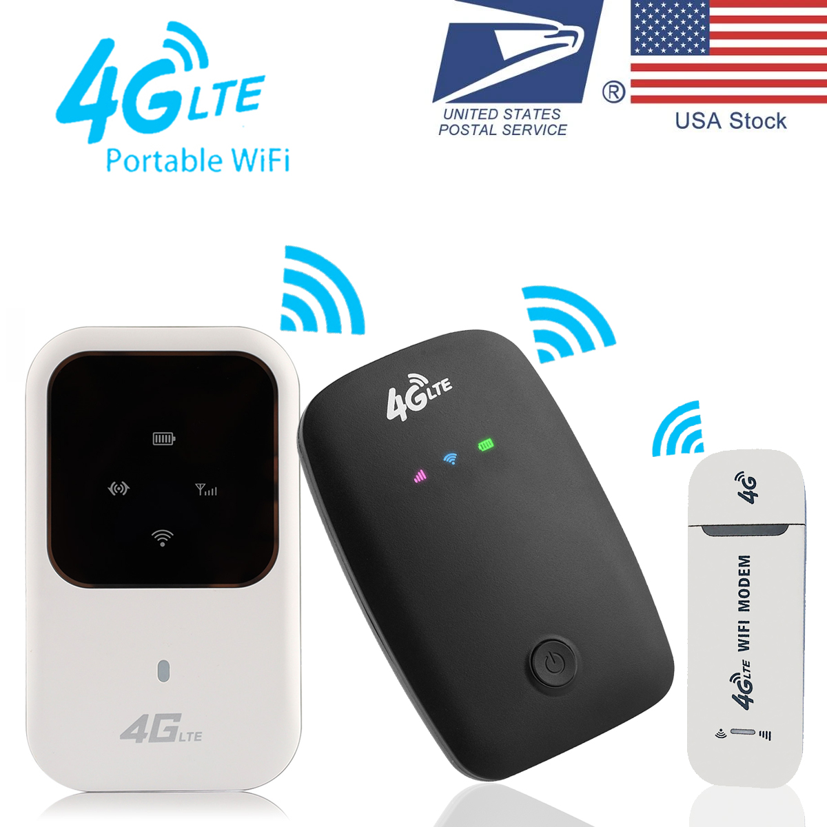 ルーター・ネットワーク機器 Mobile Router SIM Free 8 units New Unlocked LTE Wireless Router Portable WiFi Router with
