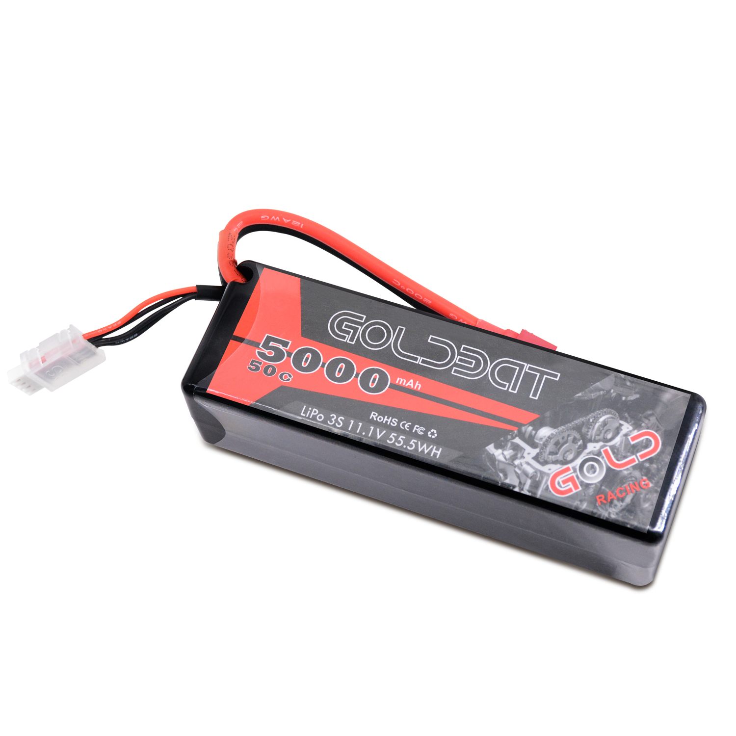 hrb 5000mah 11.1 v 50c