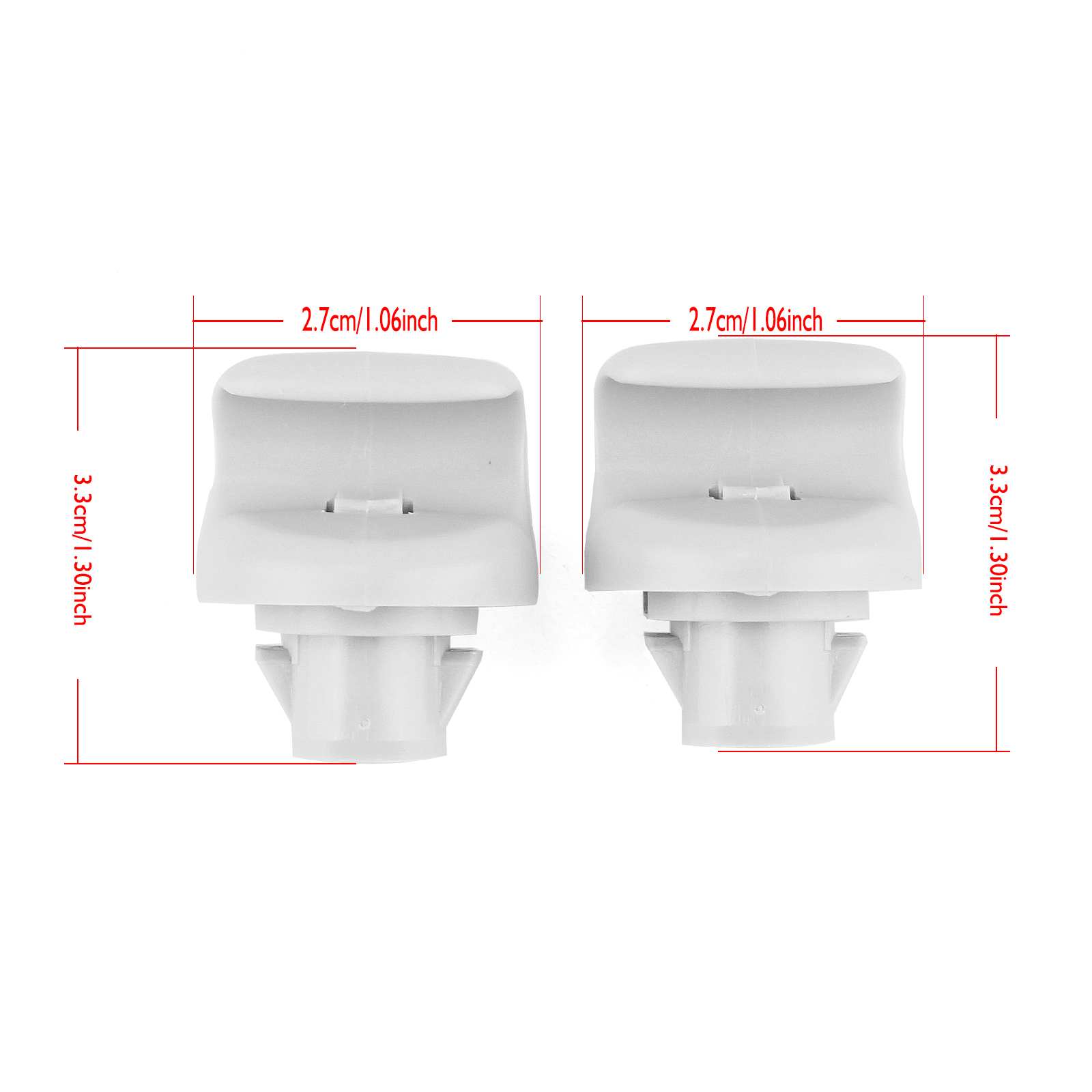 Gray Sunvisor Retainer Clip Holder Support Parts For Nissan T32