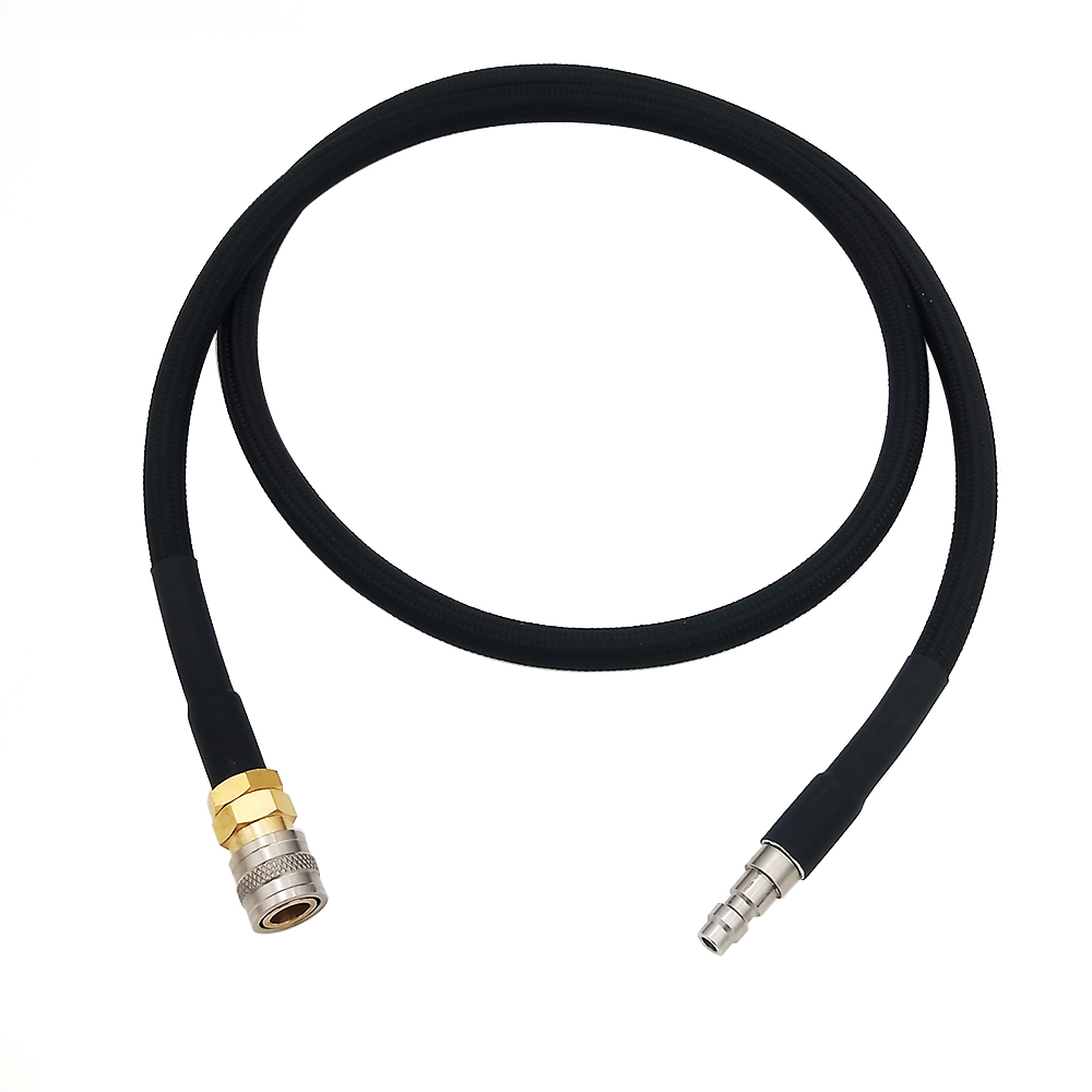 Airsoft PISTOL HPA SLP FLEX Air Hose Line with Quick Coupler Fittings 40" Hose eBay
