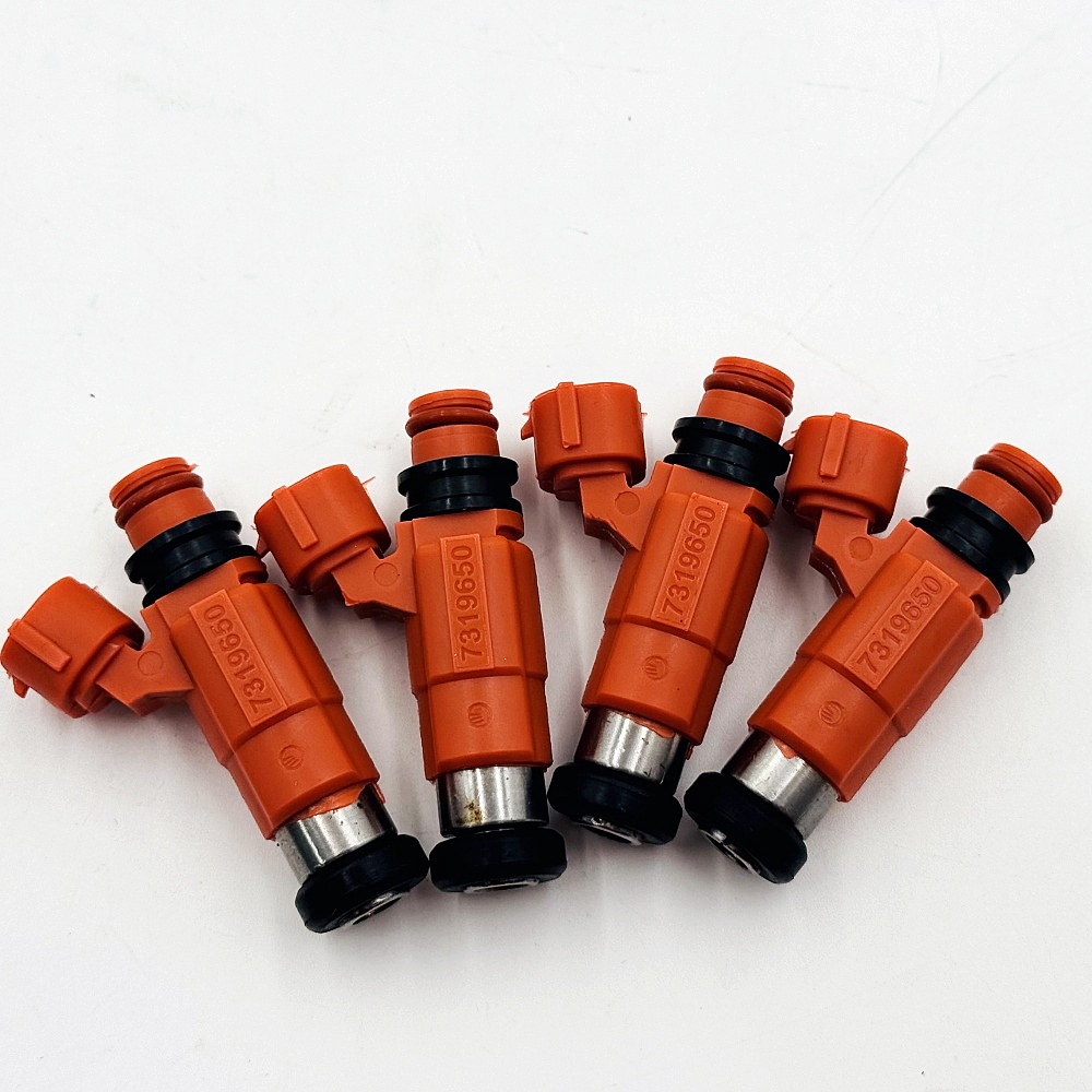 SET of 4-Genuine Yamaha OEM Fuel Injectors 115 HP Outboard