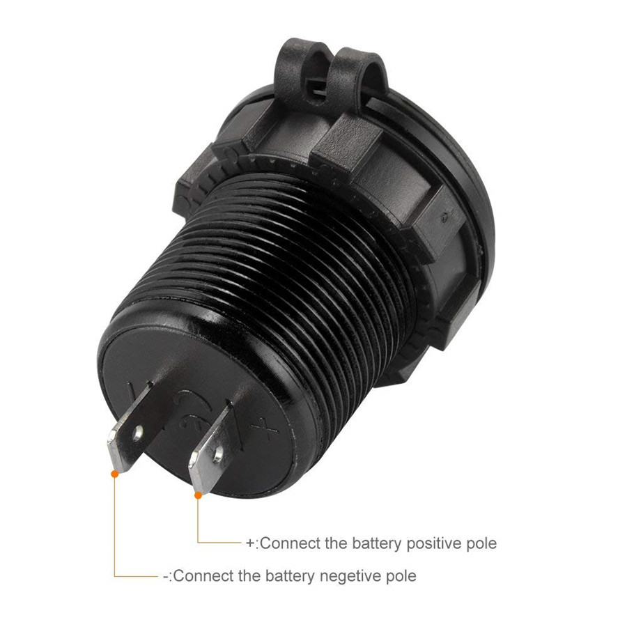 Wire-controlled In-line Dual USB Interface with Car 30W Fast Charging
