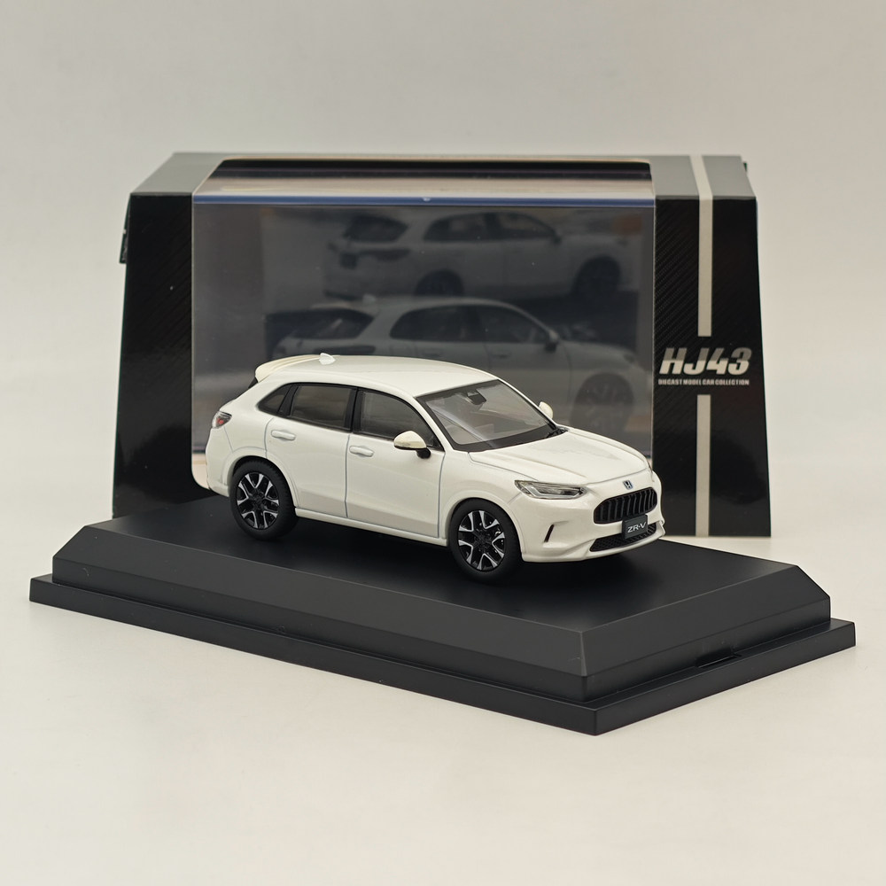 Hobby Japan 1/43 ZR-V e:HEV Platinum White(P) Diecast Model Car