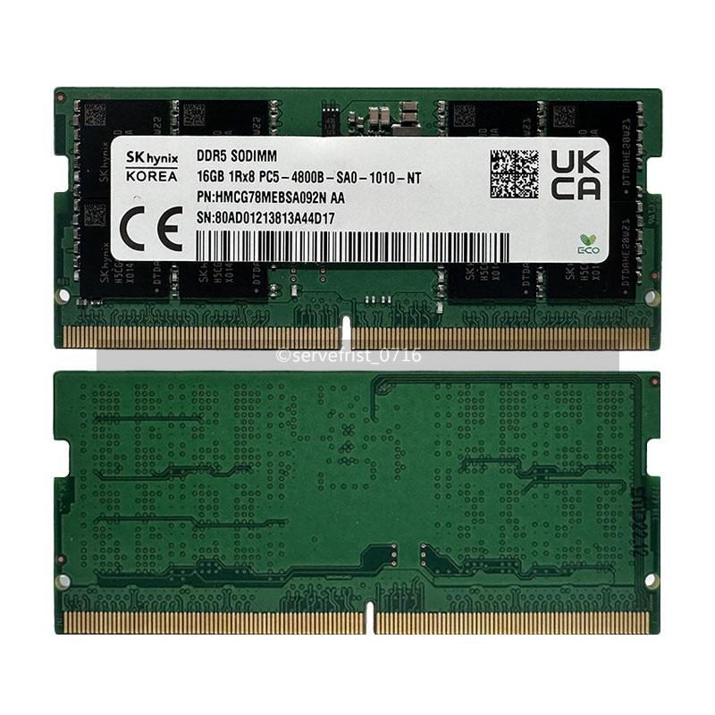 Hynix 16 GB HMCG78MEBSA092N DDR5 SO-DIMM PC5-4800 1Rx8 Laptop